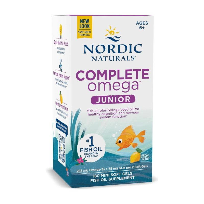 Nordic Naturals Complete Omega Junior - Kwasy Omega-3 dla Dzieci