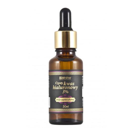MyVita Kwas Hialuronowy 3% 30ml - Nawilżenie i regeneracja