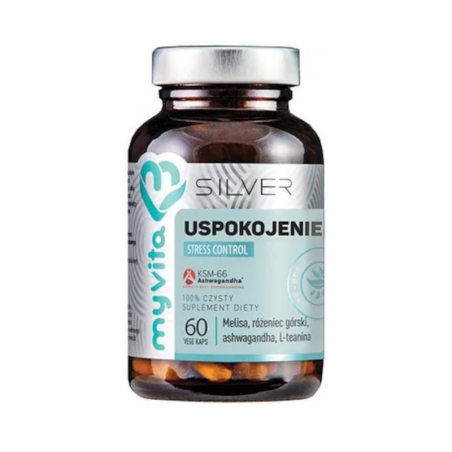 MyVita Silver Pro Complex Uspokojenie 60 kaps - naturalne wsparcie w stresie
