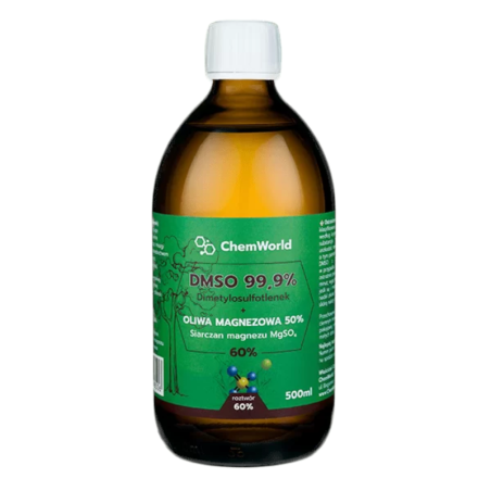 ChemWorld DMSO z Siarczanem Magnezu 60% 500ml - Oliwa magnezowa