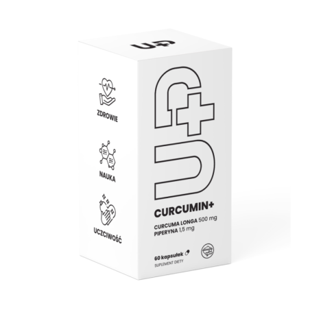 UP Health Pharma Curcumin+ 60 kaps - Kurkuma na trawienie i stawy