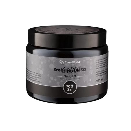 ChemWorld Żel Srebrne DMSO 500ml - Regeneracja i ochrona skóry