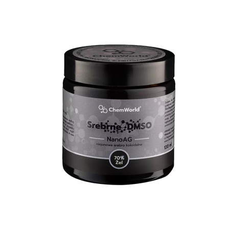 ChemWorld Żel Srebrne DMSO 120ml - Regeneracja i Ochrona Skóry