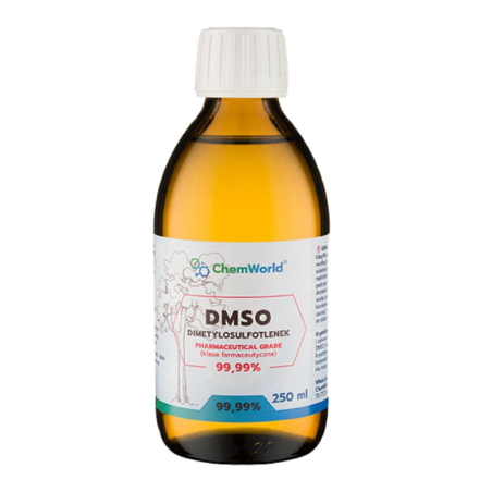 ChemWorld DMSO Pharmaceutical 99,99% 250ml - Regeneracja Stawów