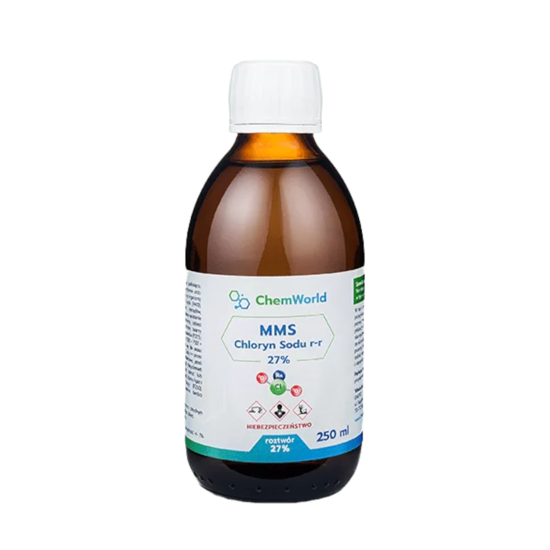 ChemWorld MMS Chloryn Sodu 27% 250ml - Biotechsklep.pl