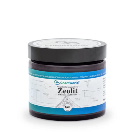ChemWorld Zeolit Klinoptylolit 125g - Detoks i Antyoksydanty