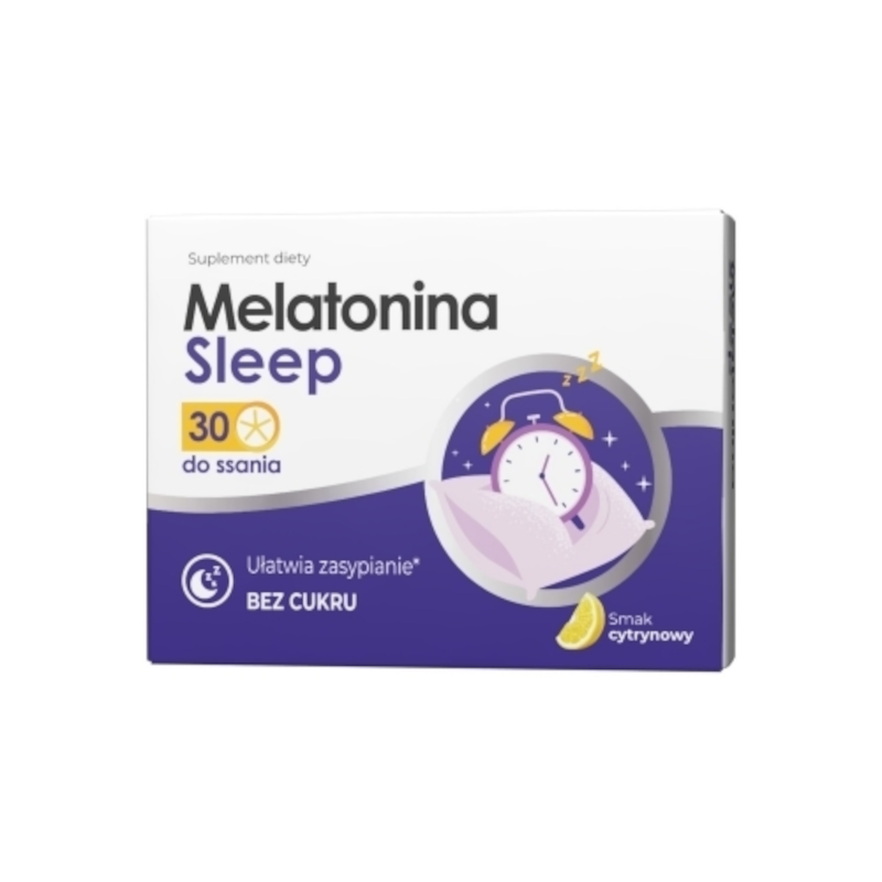 ATF Melatonina Sleep cytrynowa 30tab - na sen i bezsenność