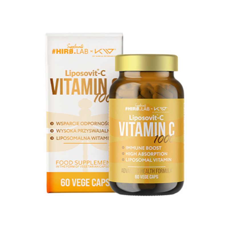 Hiro Lab Vitamin C Liposovit - Witamina C 60 kapsułek
