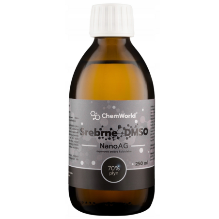 ChemWorld Srebrne DMSO 250ml - regeneracja i antybakteryjne działanie