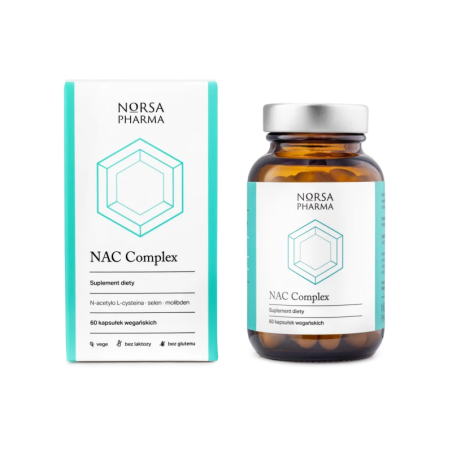 Norsa Pharma NAC Complex 60 kaps - Wsparcie Wątroby i Odporności