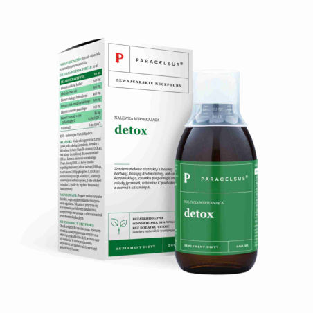 Aura Herbals Paracelsus Detox Nalewka 200 ml - Oczyszczanie i Antyoksydanty