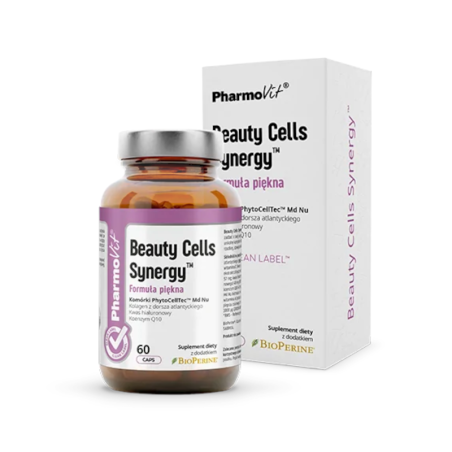 Pharmovit Beauty Cells Synergy 60 kaps - Skóra, Włosy, Paznokcie