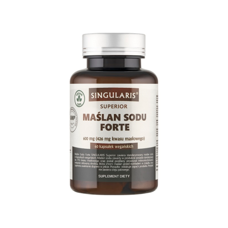 Singularis Maślan Sodu Forte 600mg - Wsparcie dla jelit