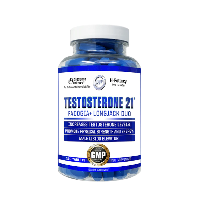 Hi-Tech Pharmaceuticals Testosterone 21 120kaps - Booster Testosteronu