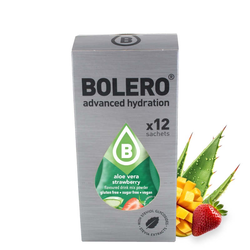 Bolero Aloe Vera Mix Box 12x9g - Bezkaloryczny napój w proszku
