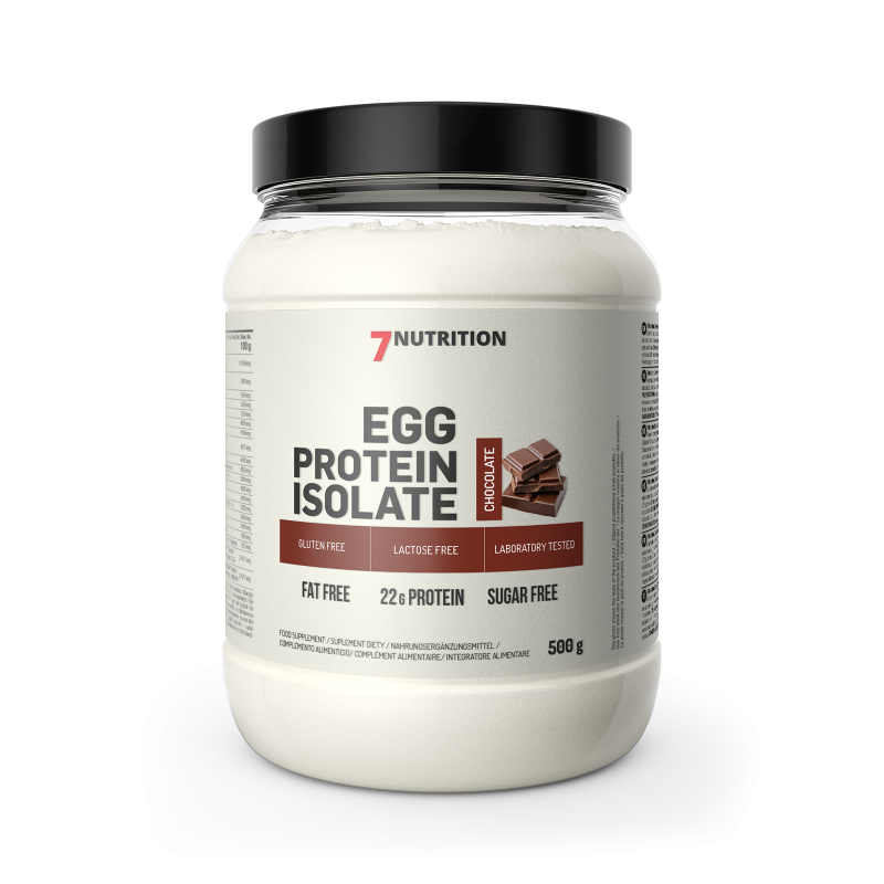 7Nutrition EGG Protein Izolat Białka Jaj 500g - Najwyższa Jakość | biotechsklep.pl