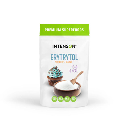 Intenson Erytrytol 250g - Zdrowy Zamiennik Cukru