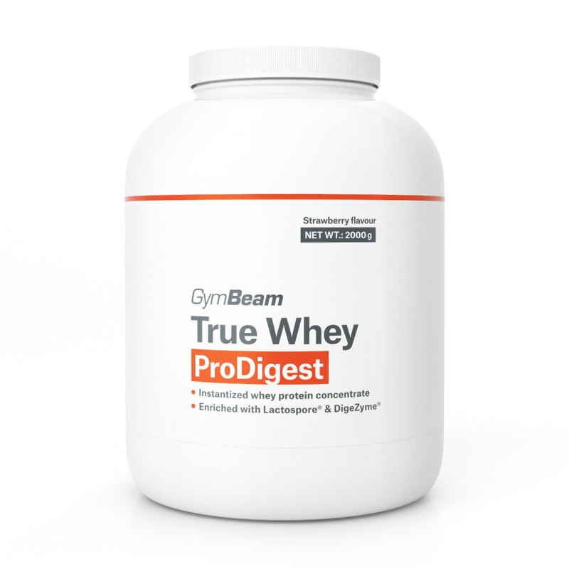 GymBeam True Whey ProDigest 2000g - Koncentrat Białka Serwatkowego WPC