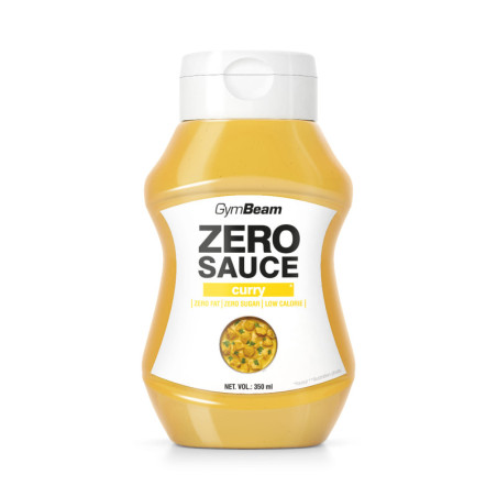 GymBeam Sos Zero Curry 350ml - Niskokaloryczny Sos Curry
