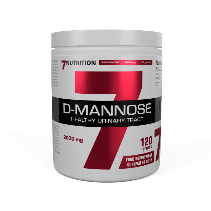7Nutrition D-Mannose 120g - Naturalne wsparcie układu moczowego