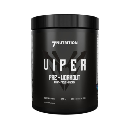 7Nutrition Viper Pre-Workout 360g - Przedtreningówka Bez Kreatyny
