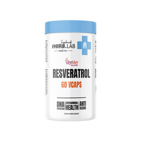 Hiro Lab Resweratrol 90vkaps - Wsparcie dla Serca i Anti-Aging