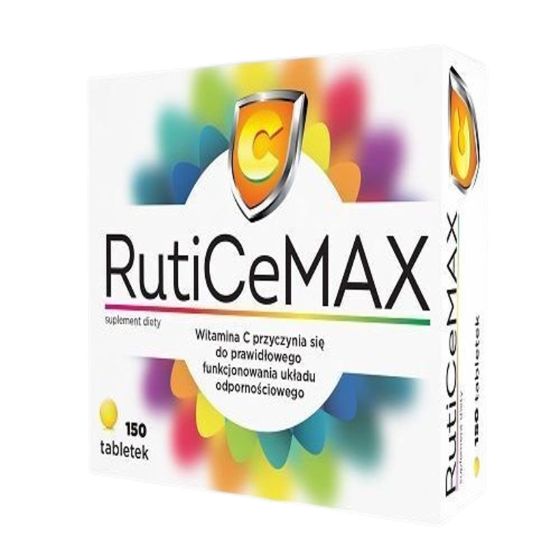 ErbaFarm RutiCeMax 150tab - Witamina C z Rutyną na Odporność