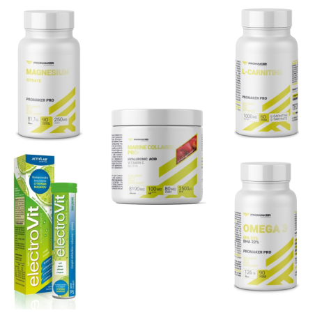 Start Pack - Bieganie & Cardio - Zestaw Suplementów dla Sportowców