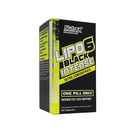 Nutrex Lipo 6 Black Intense Ultra Concentrate - Spalacz Tłuszczu