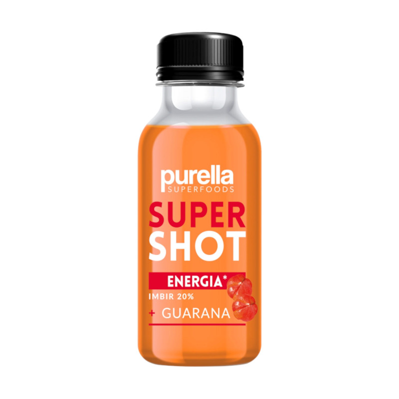 Purella SuperShot Energia 100ml - naturalny shot energetyczny