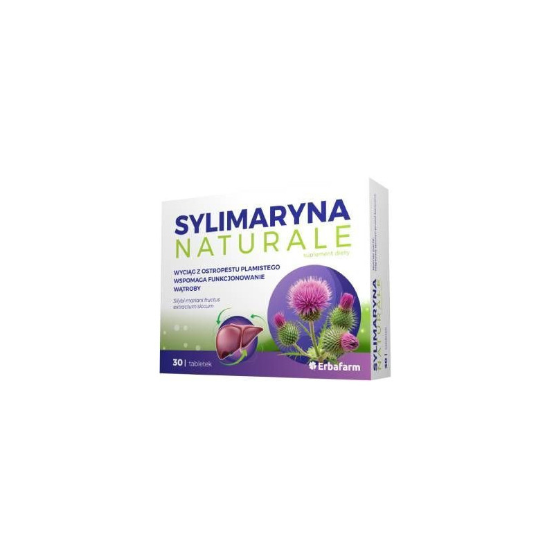 ErbaFarm Sylimaryna Naturale 30tab - Wsparcie Wątroby