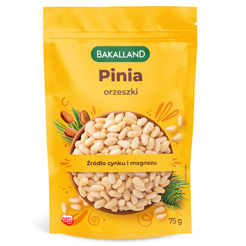 Bakalland Orzechy Pinii 75g - Zdrowa Przekąska