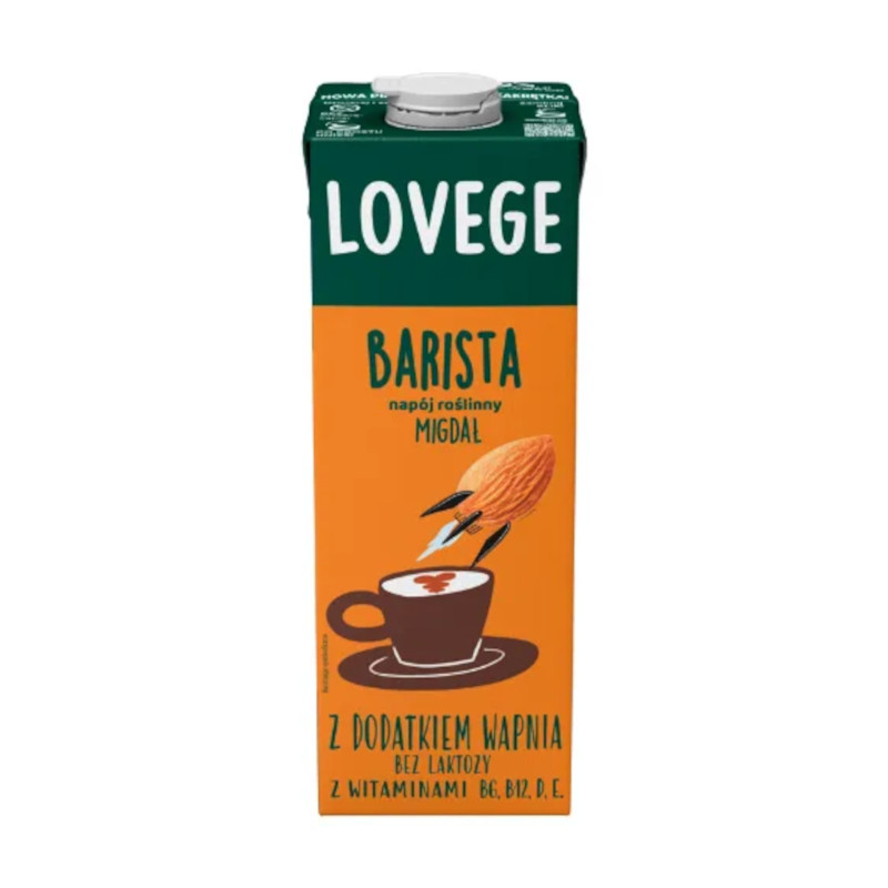 Sante Napój Migdałowy Barista 1000ml - Roślinna Alternatywa Mleka