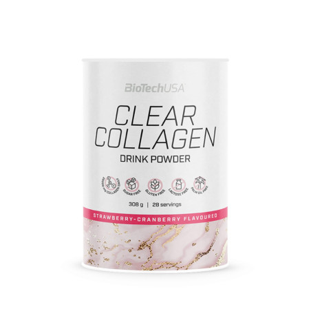 BioTechUSA Collagen Clear 308g - Kolagen na Stawy i Skórę
