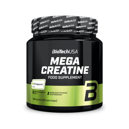 BioTechUSA Mega Creatine 306g - Monohydrat Kreatyny dla Sportowców