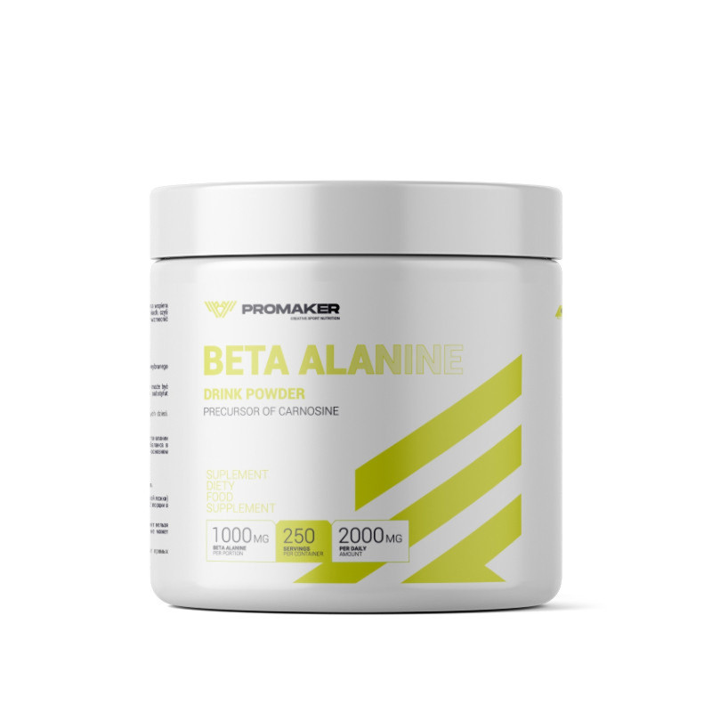Promaker Beta-Alanine 250g - Energia i Wytrzymałość | Biotechsklep.pl