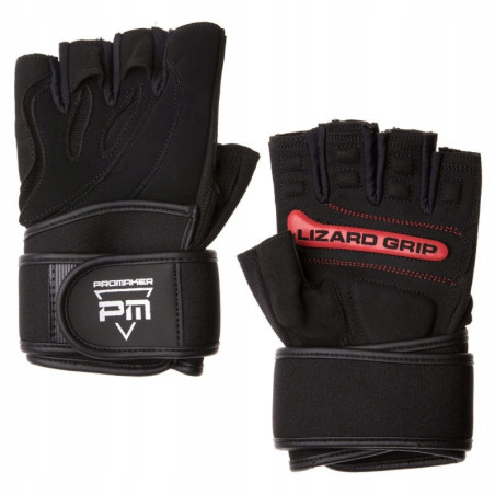 Promaker LizardGrip Rękawice z Usztywniaczami - Pewny Chwyt