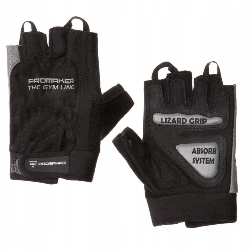 Rękawice na Siłownię Promaker LizardGrip AbsorbSystem PM-04-1288