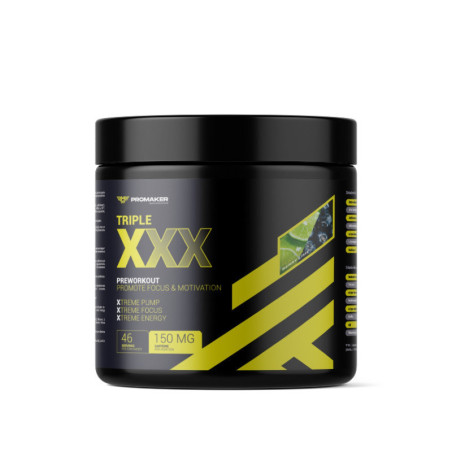 Promaker Triple XXX - Przedtreningówka Bez Kreatyny - Energia i Moc