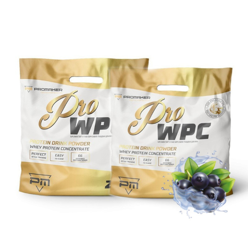 PROMAKER Pro WPC 2x2000g - Odżywka Białkowa