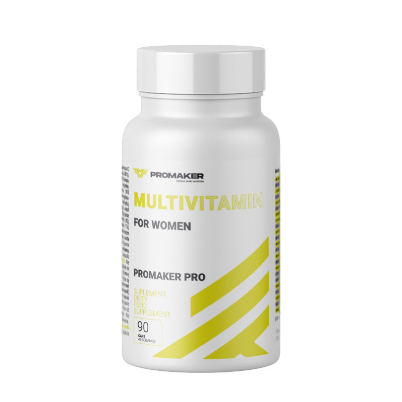 Promaker Multivitamin For Women 90kaps - Kompleks Witamin i Minerałów