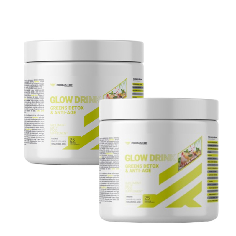 Promaker Glow Drink 250g x2 - Blask i Detoks dla Twojej Skóry
