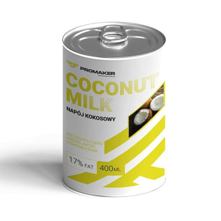 Promaker Mleczko Kokosowe 17% Bio 400ml - Zdrowa Żywność