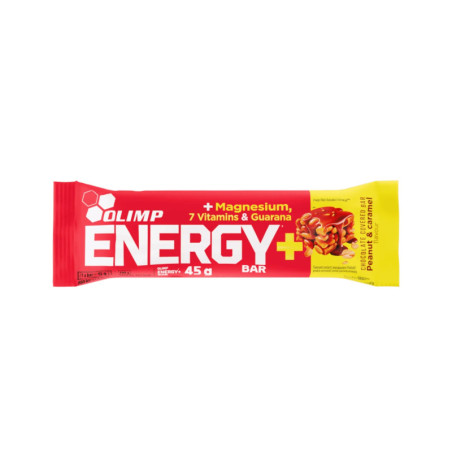 Olimp Energy+ Bar Peanut Caramel 45g - Baton Energetyczny
