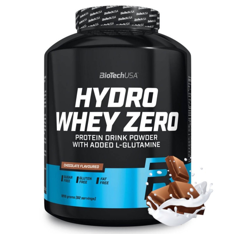 BioTechUSA Hydro Whey Zero 1816g - Izolat Białka WPH