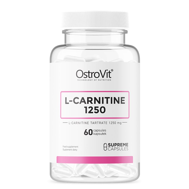Spalacz tłuszczu - Ostrovit L-Carnitine 1250 60kaps