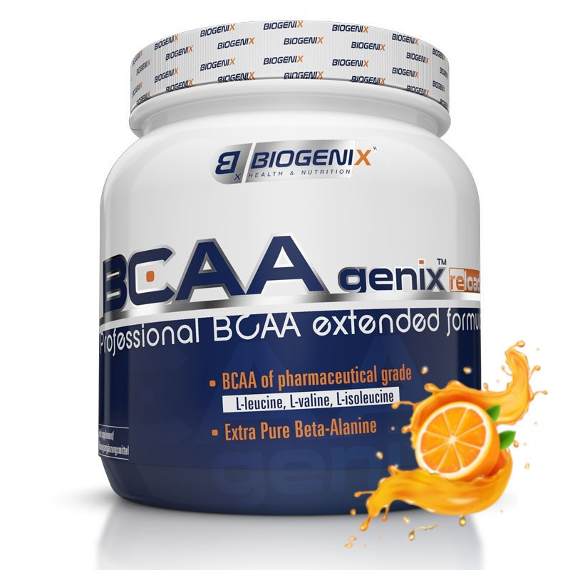 BioGenix BCAAgenix Reolad 500g - Aminokwasy BCAA na regenerację i budowę mięśni