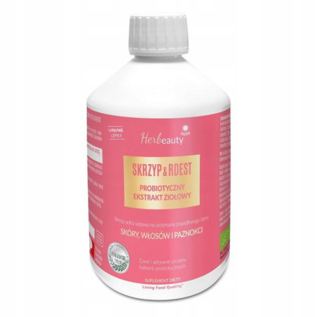 Suplement prozdrowotny - Joy Day Herbeauty Skrzyp i Rdest 500ml