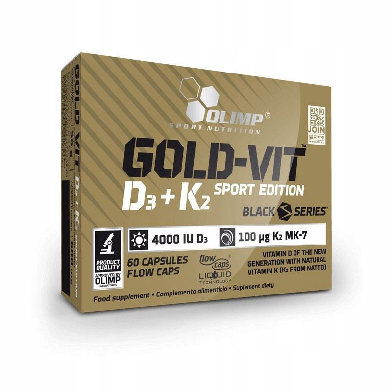 Witaminy OLIMP GOLD VIT D3 2000 j.m. + K2 60 kaps