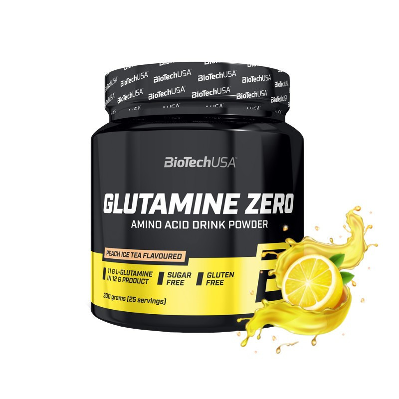Aminokwasy BioTechUSA Glutamine Zero 300g